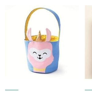 New Paper Source Llama Easter Bunny basket
